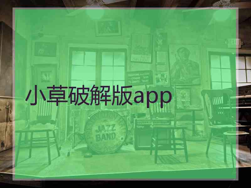 小草破解版app